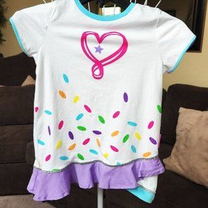 Nickelodeon JOJOs closet girls sz 7 / 8  shirt